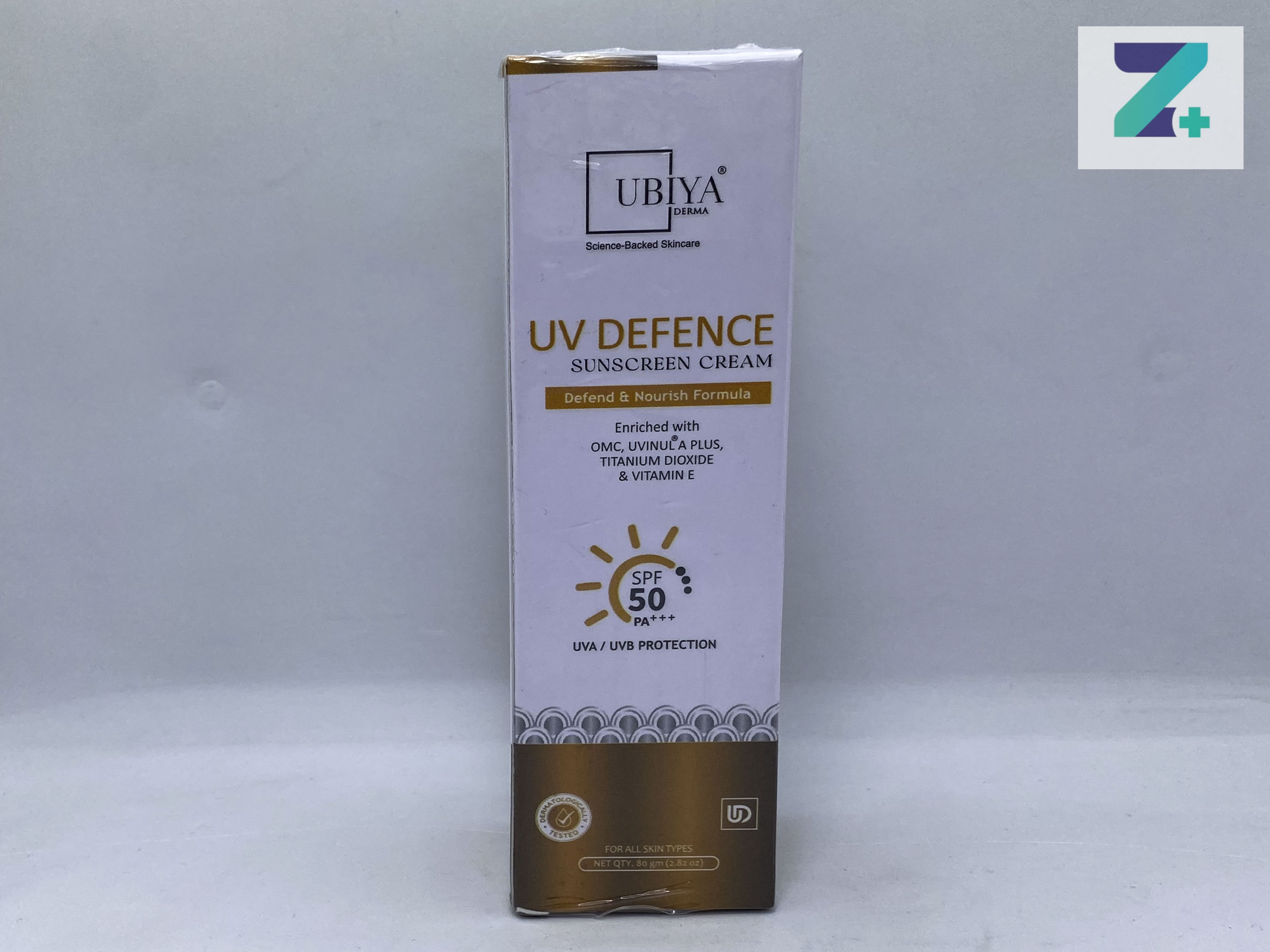 UBIYA UV DEFENCE SPF 50 SUNSCREEN