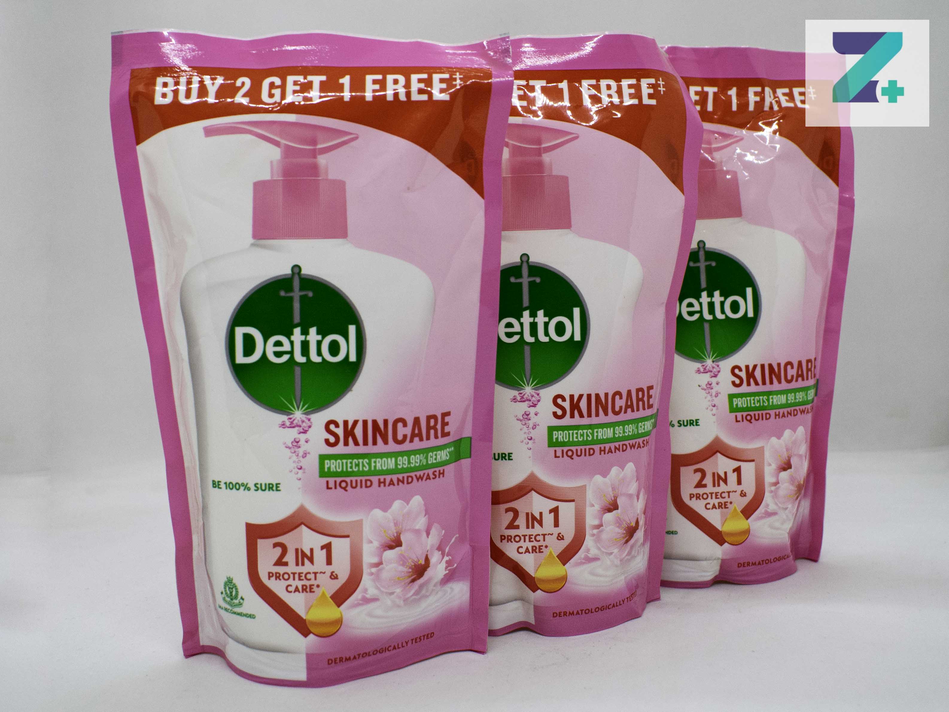 DETTOL SKINCARE LIQUID HANDWASH REFILL (3 X 1)