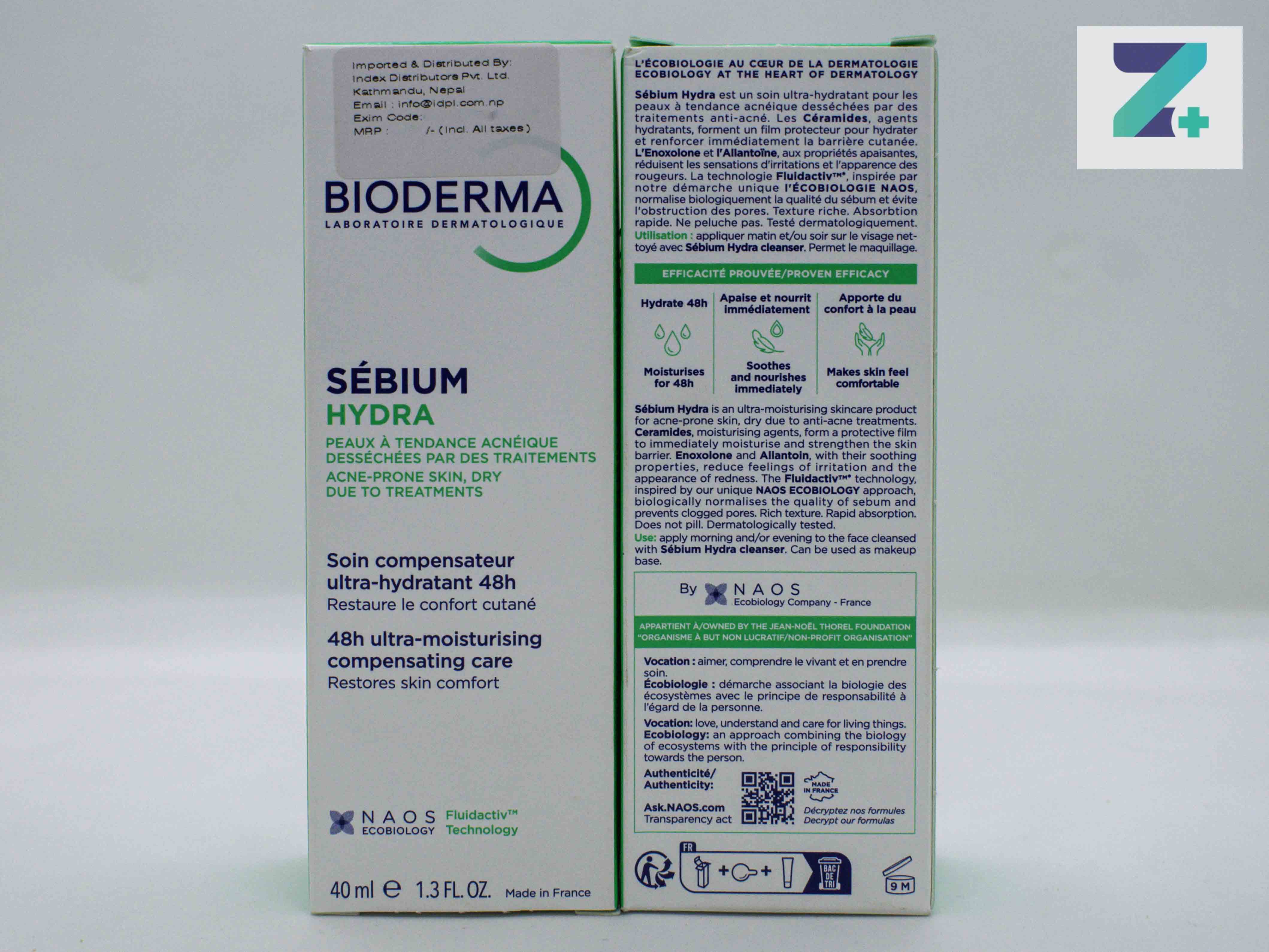 BIODERMA SEBIUM HYDRA MOISTURISINGCREAM