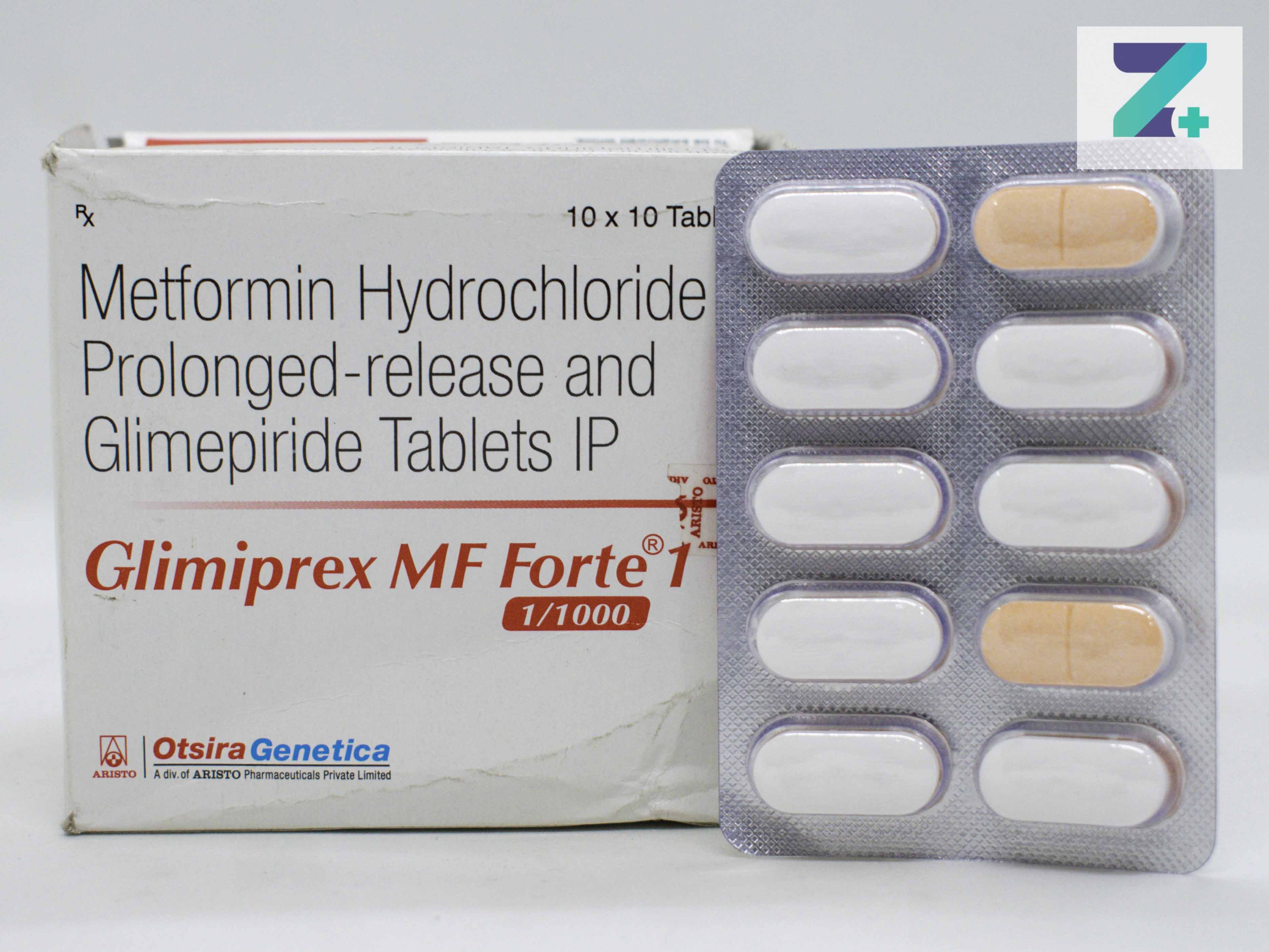 GLIMIPREX MF FORTE 1MG