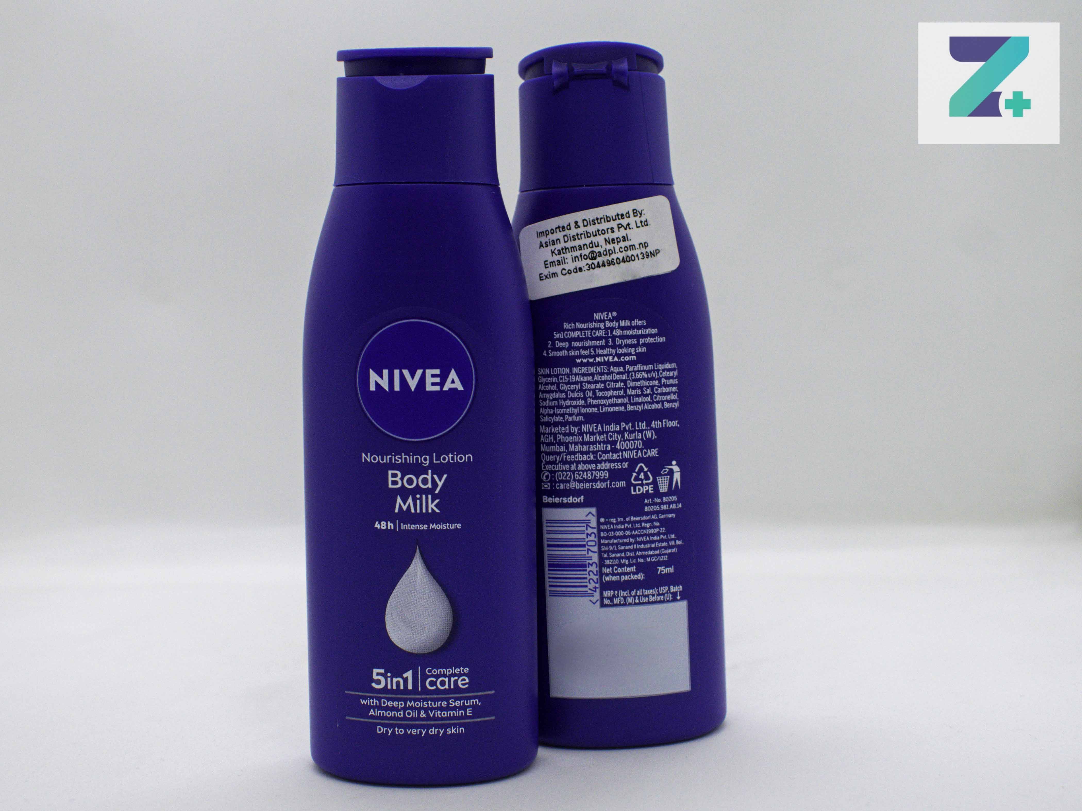 NIVEA BODY MILK INT. MOIS. LOTION