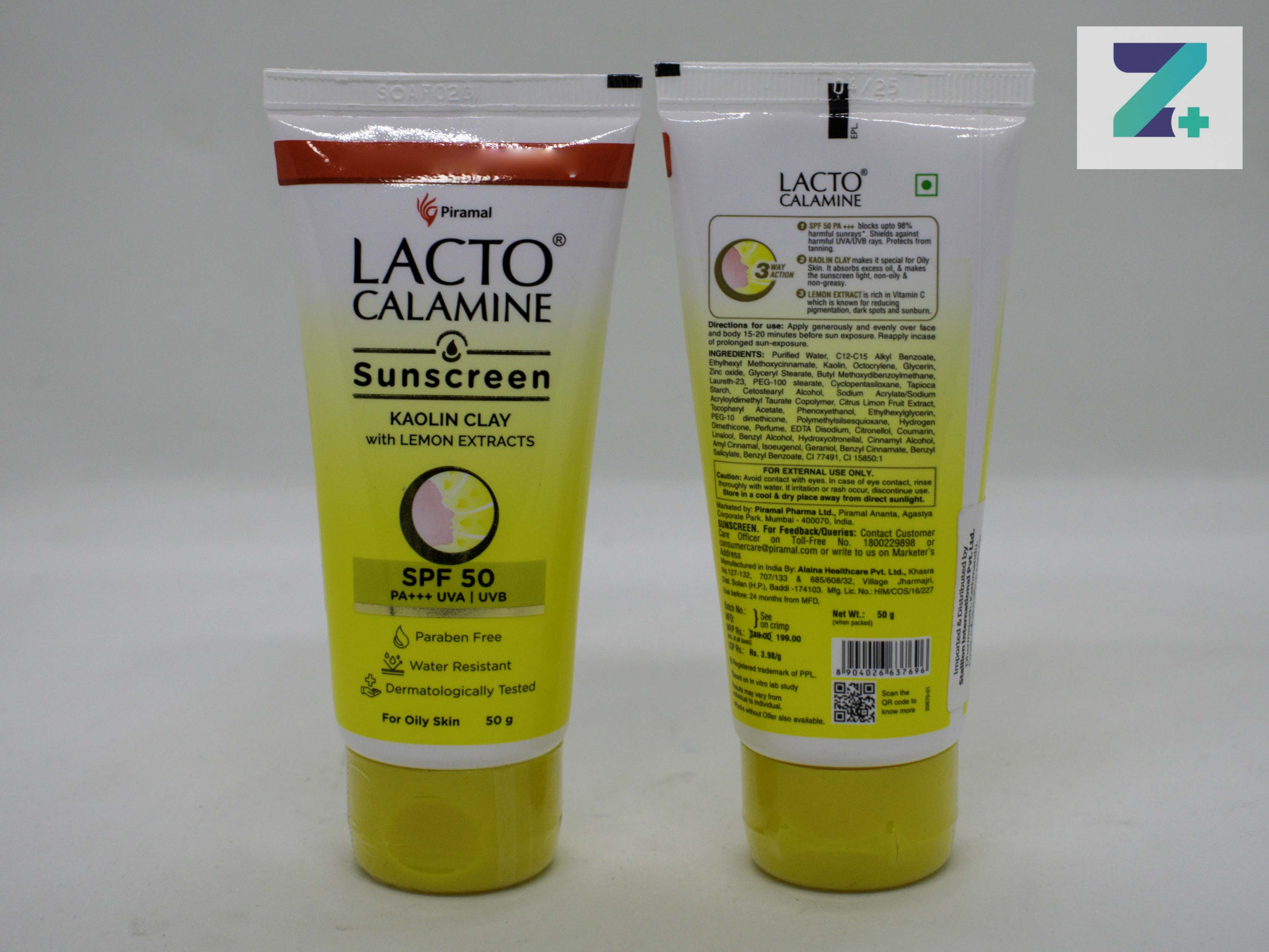 LACTO CALAMINE SPF 50 SUNSCREEN