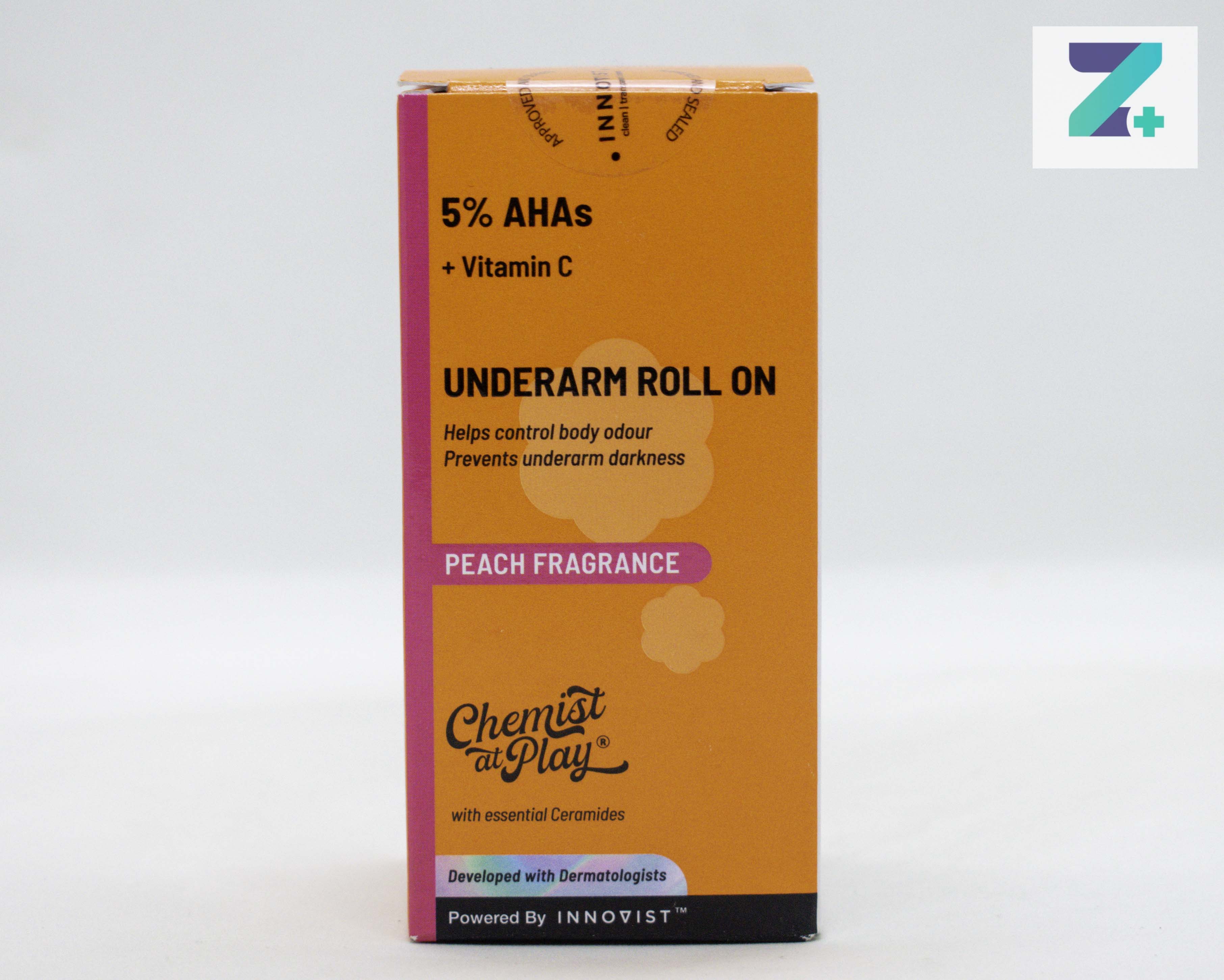 CHEMIST AT PLAY PEACH FRAGRANCE UNDERARM ROLL ON
