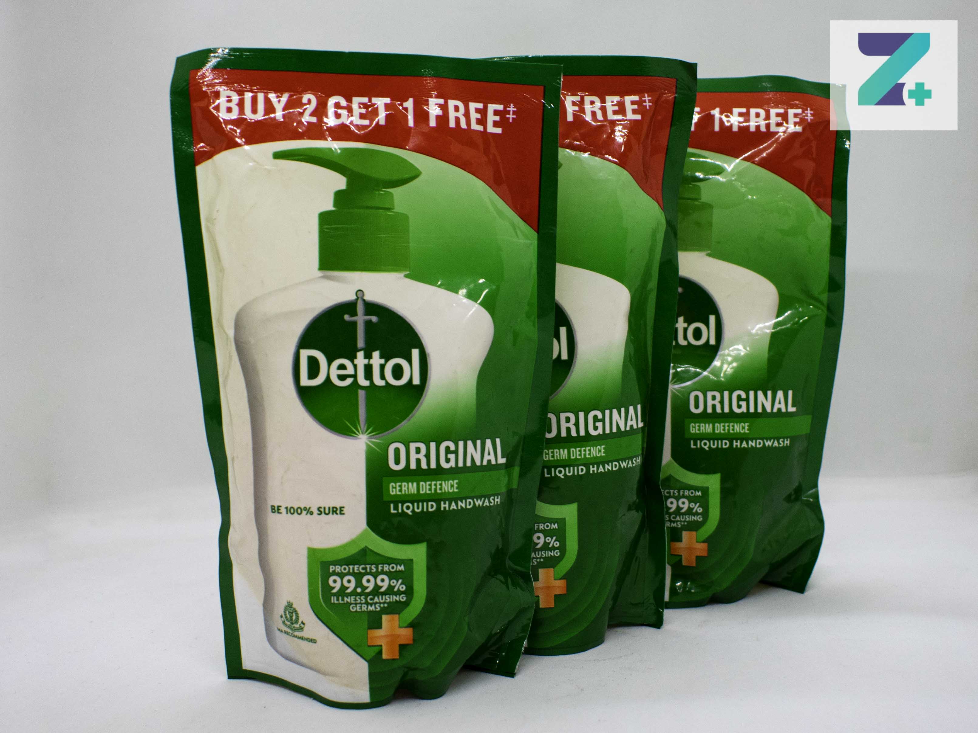DETTOL ORIGINAL LIQUID HANDWASH REFILL  (1X3 PACK)