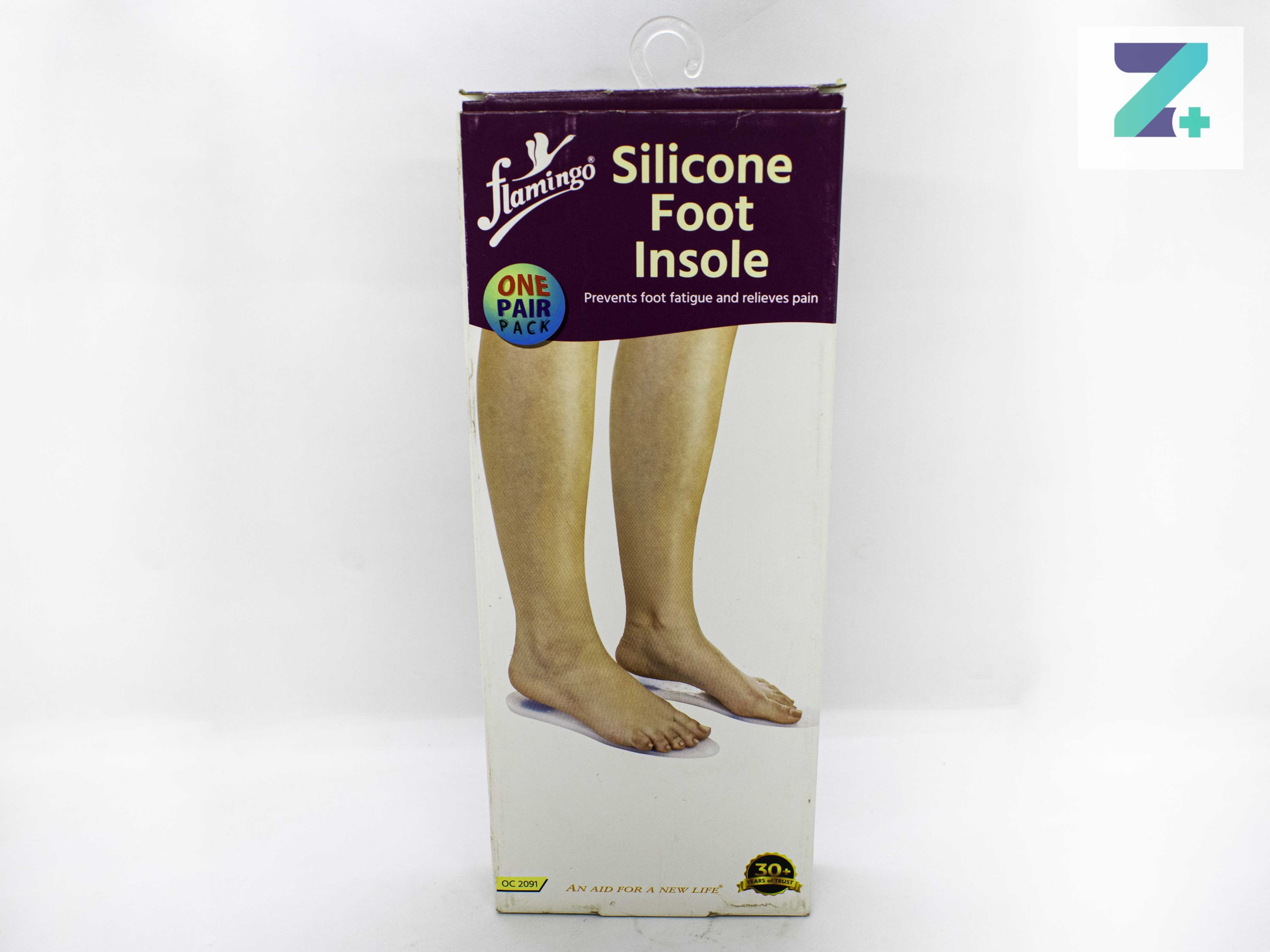 FLAMINGO SILICONE FOOT INSOLE MEDIUM