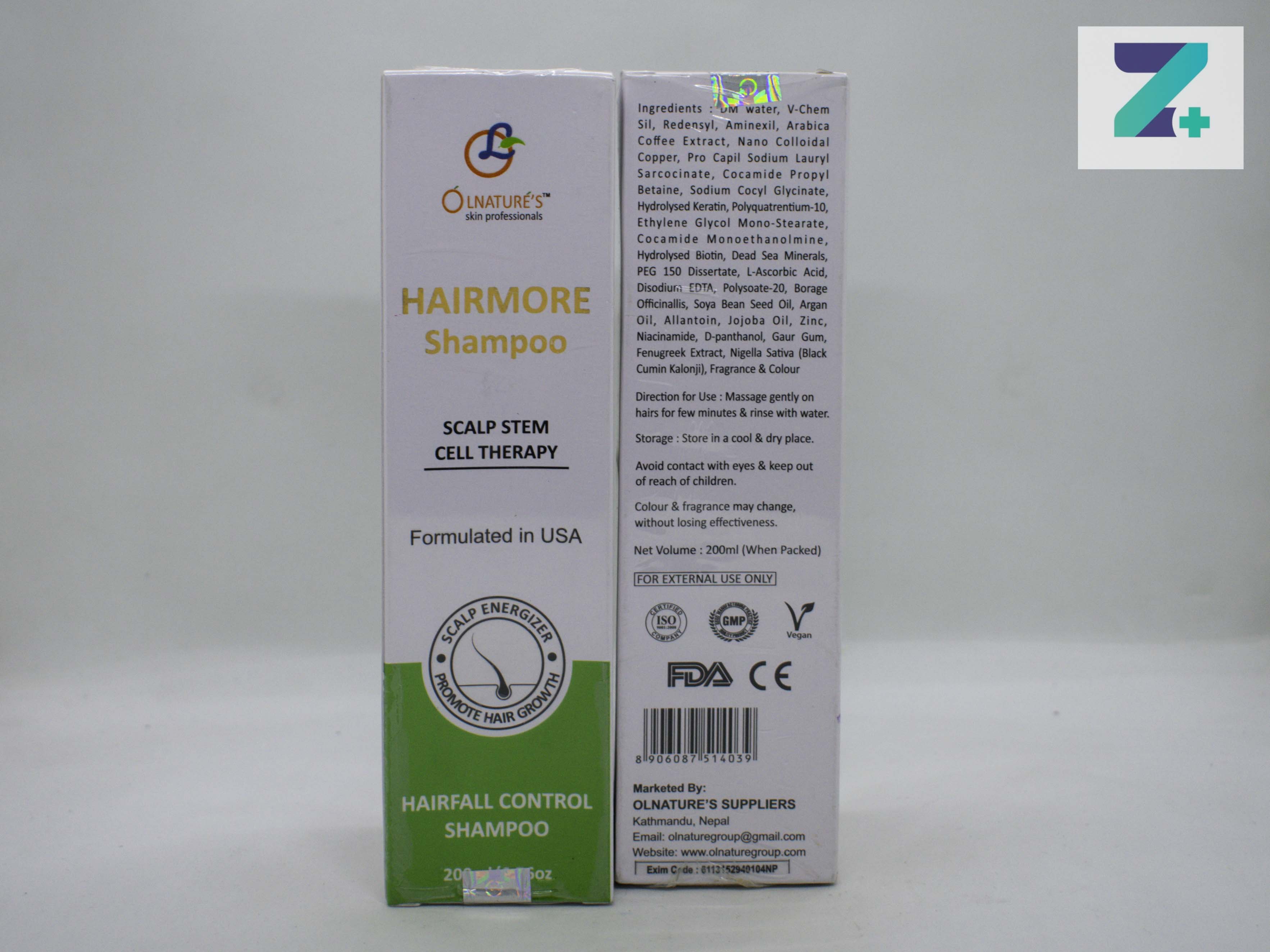 OLNATURES HAIRMORE SHAMPOO