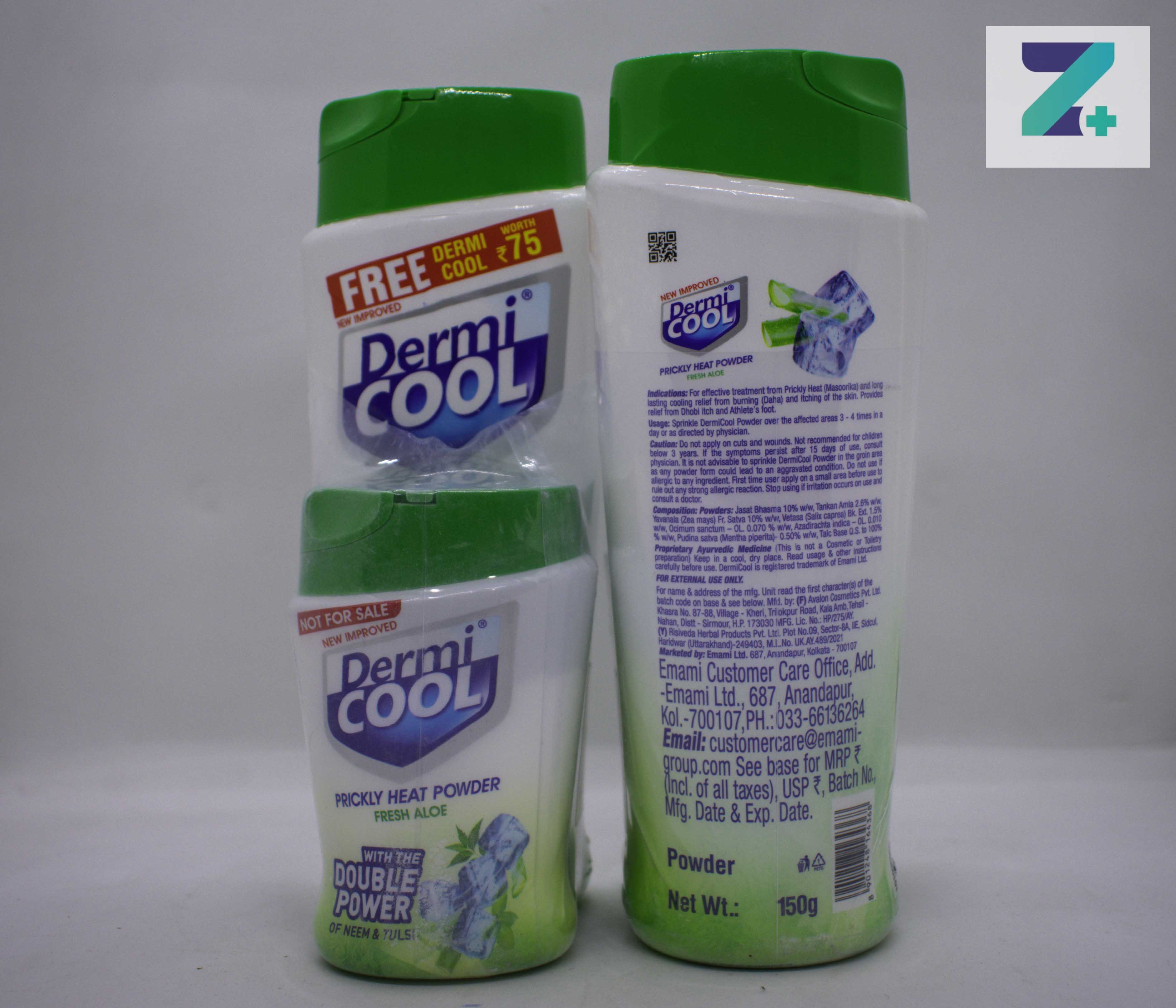 DERMI COOL PRICKLY HEAT FRESH ALOE