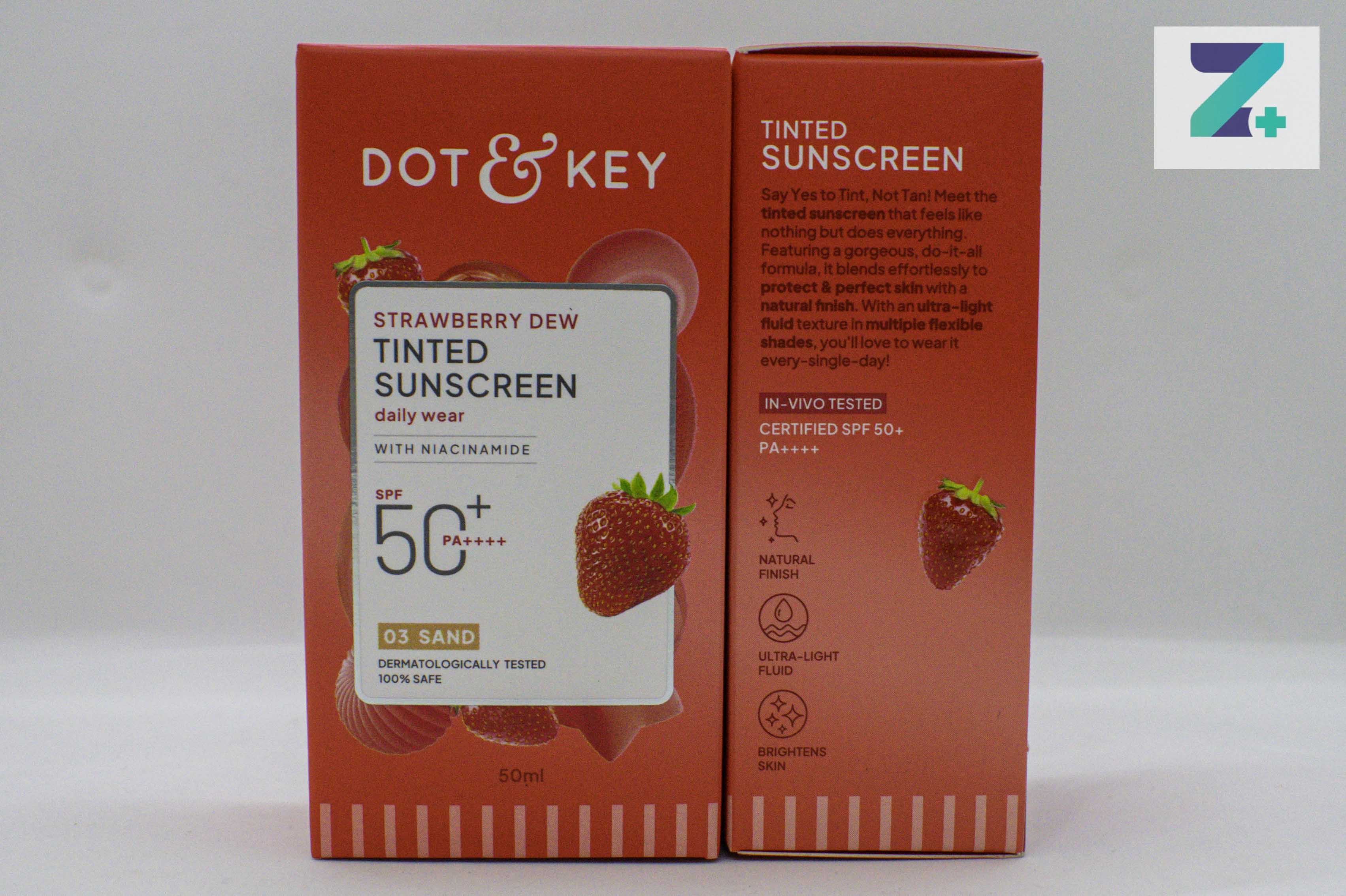 DOT & KEY STRAWBERRY DEW SAND SPF 50 TINTED SUNSCREEN