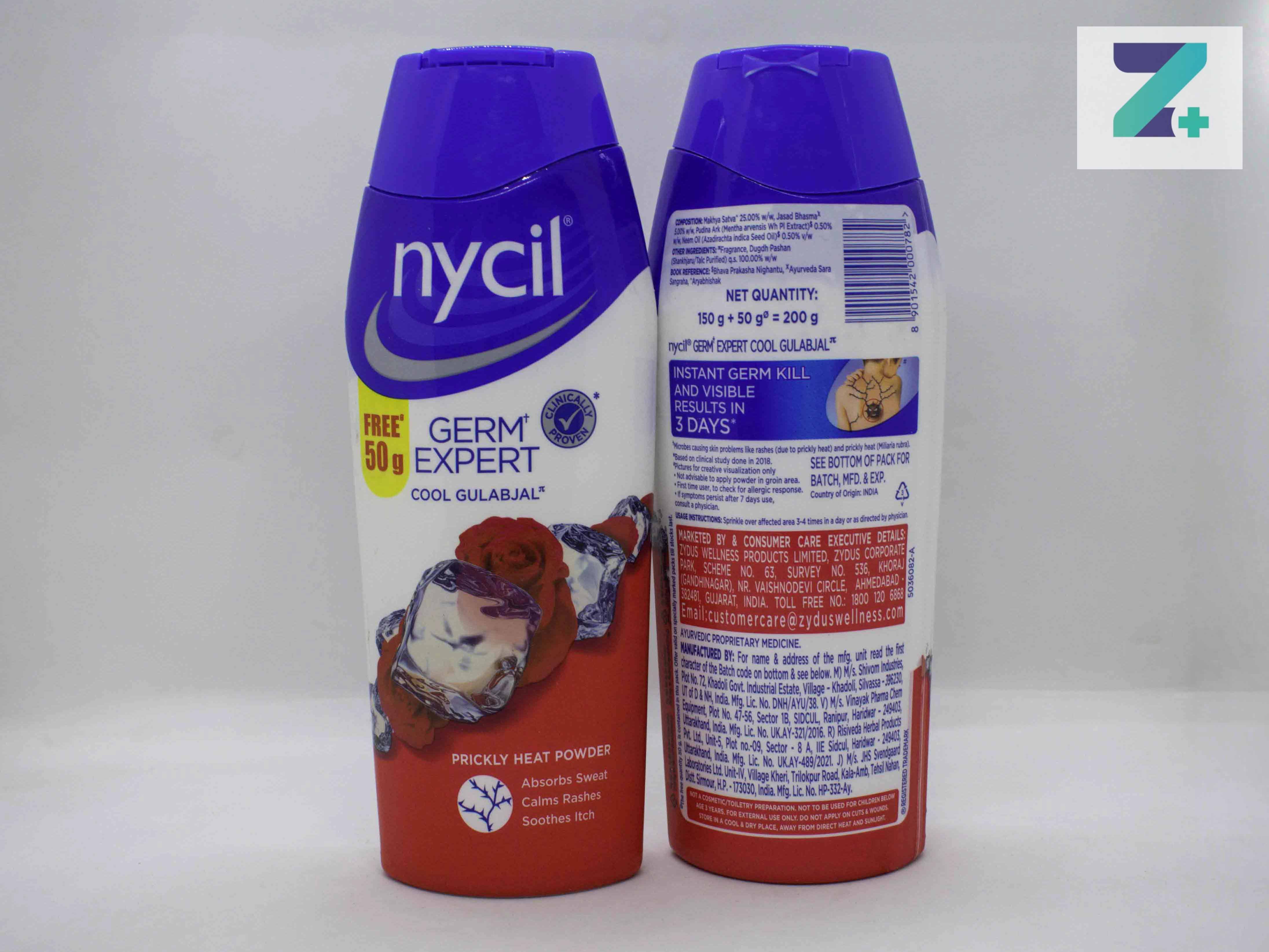 NYCIL COOL GULABJAL POWDER