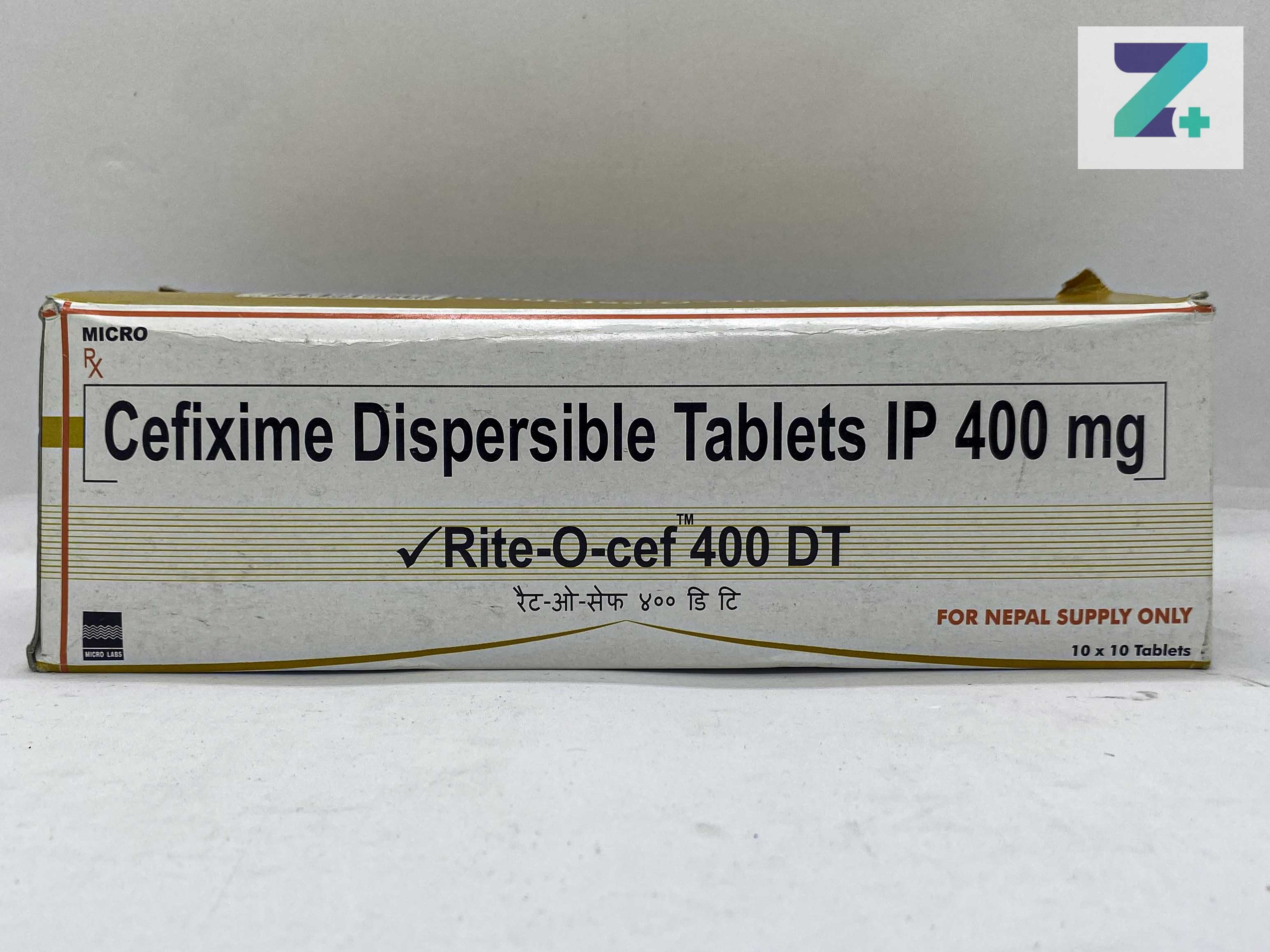 RITE O CEF 400MG DT