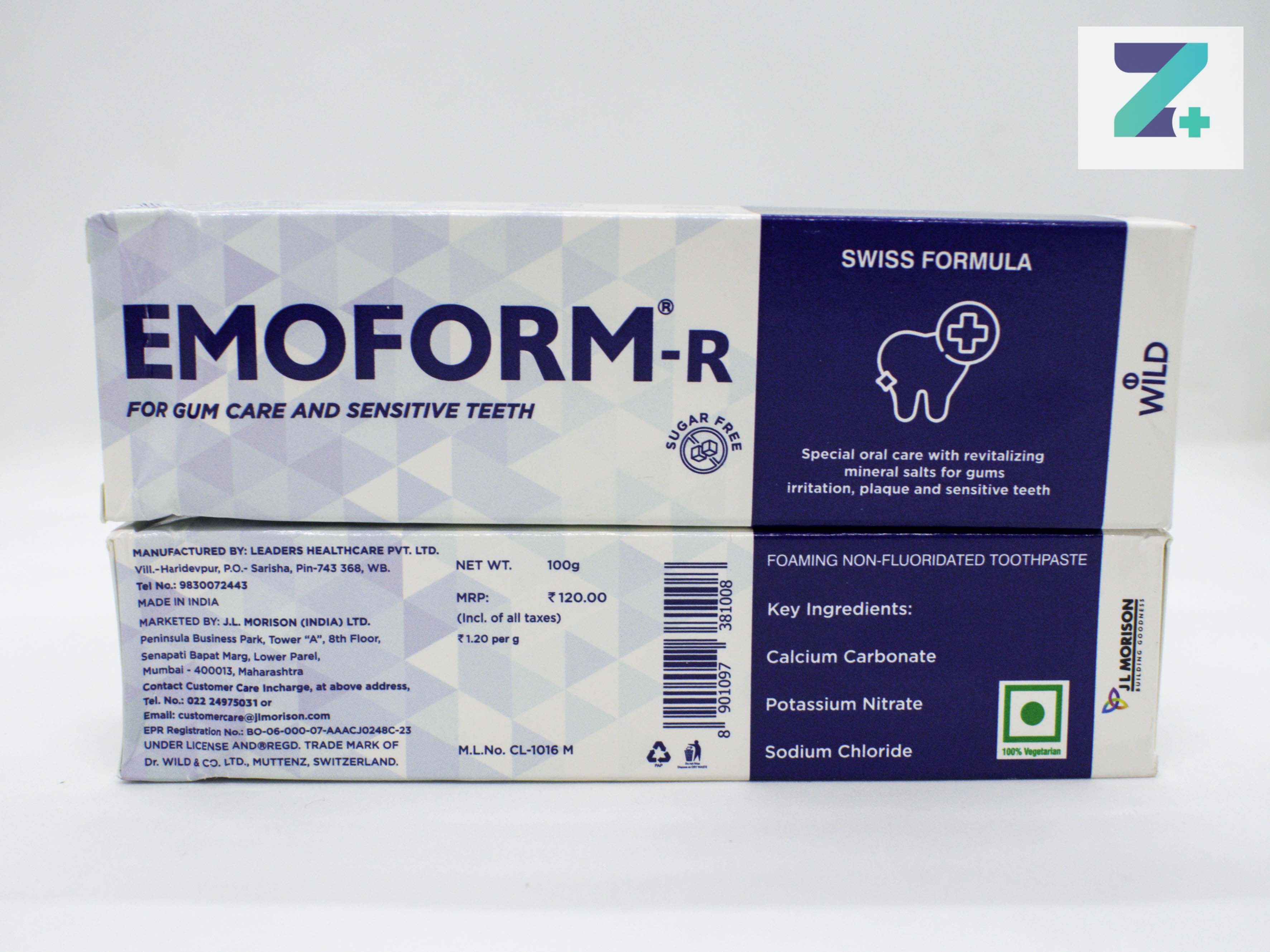 EMOFORM R TOOTHPASTE