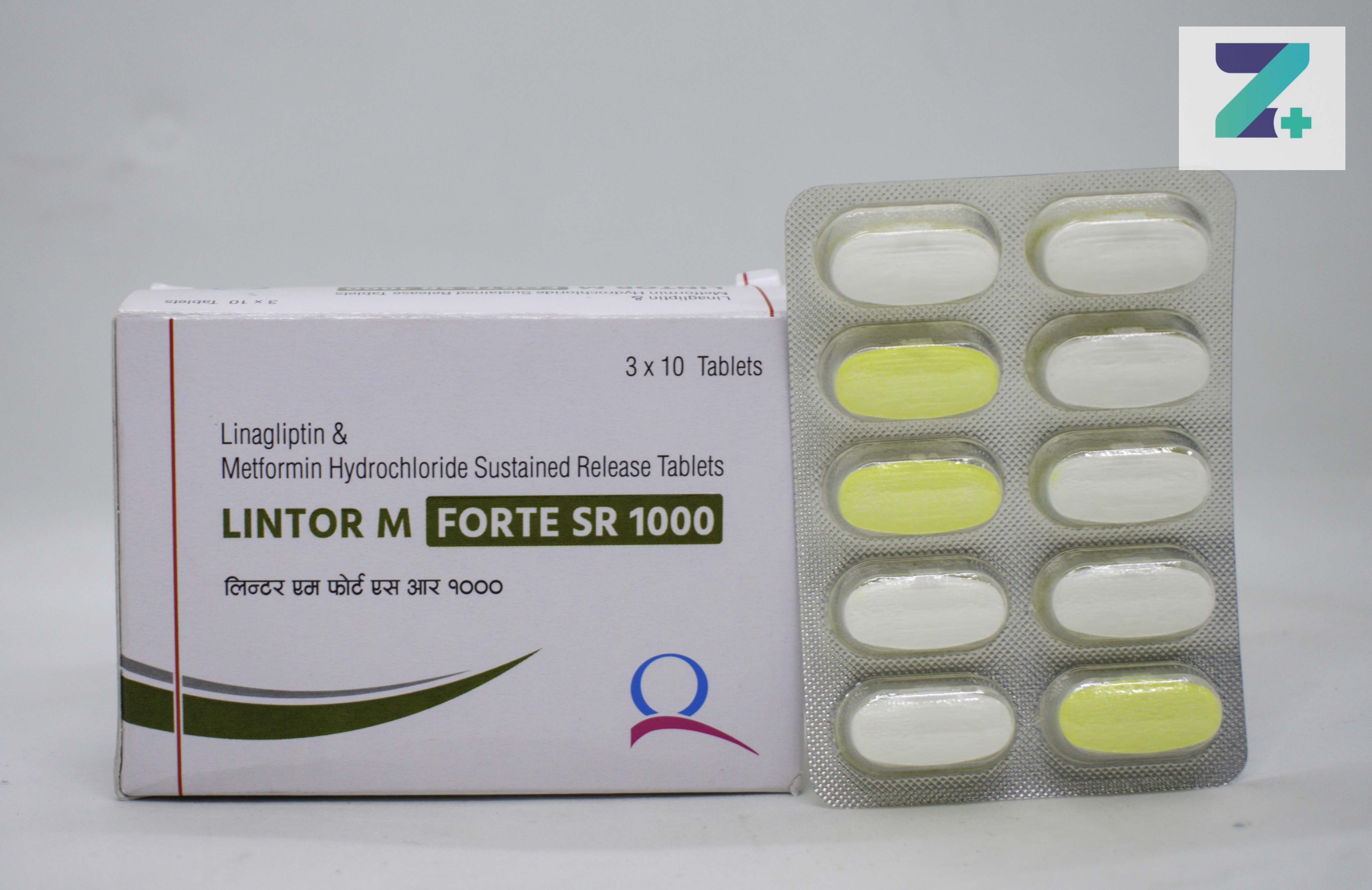 LINTOR M FORTE SR 1000MG