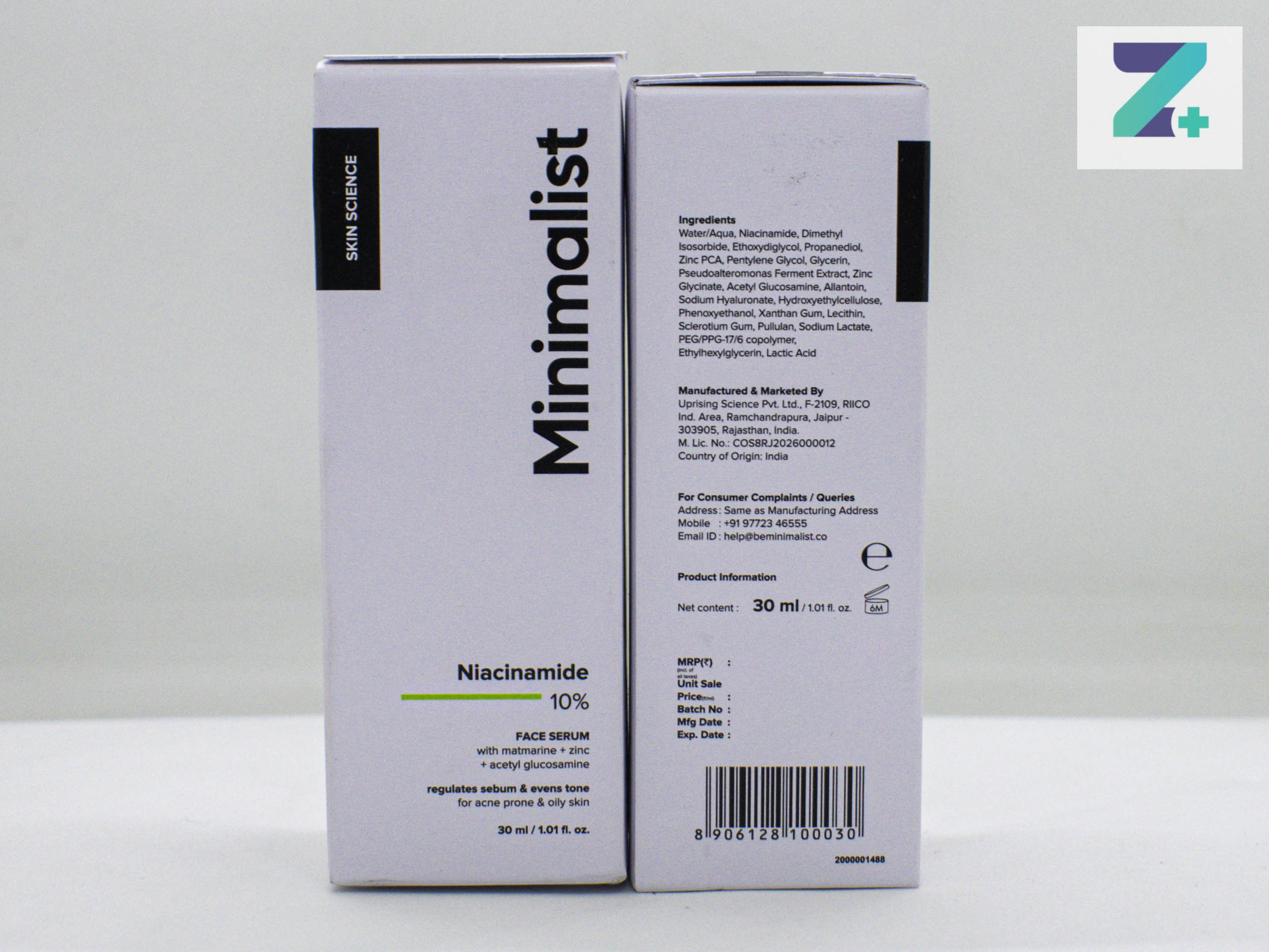 MINIMALIST  10 % NIACINAMIDE SERUM