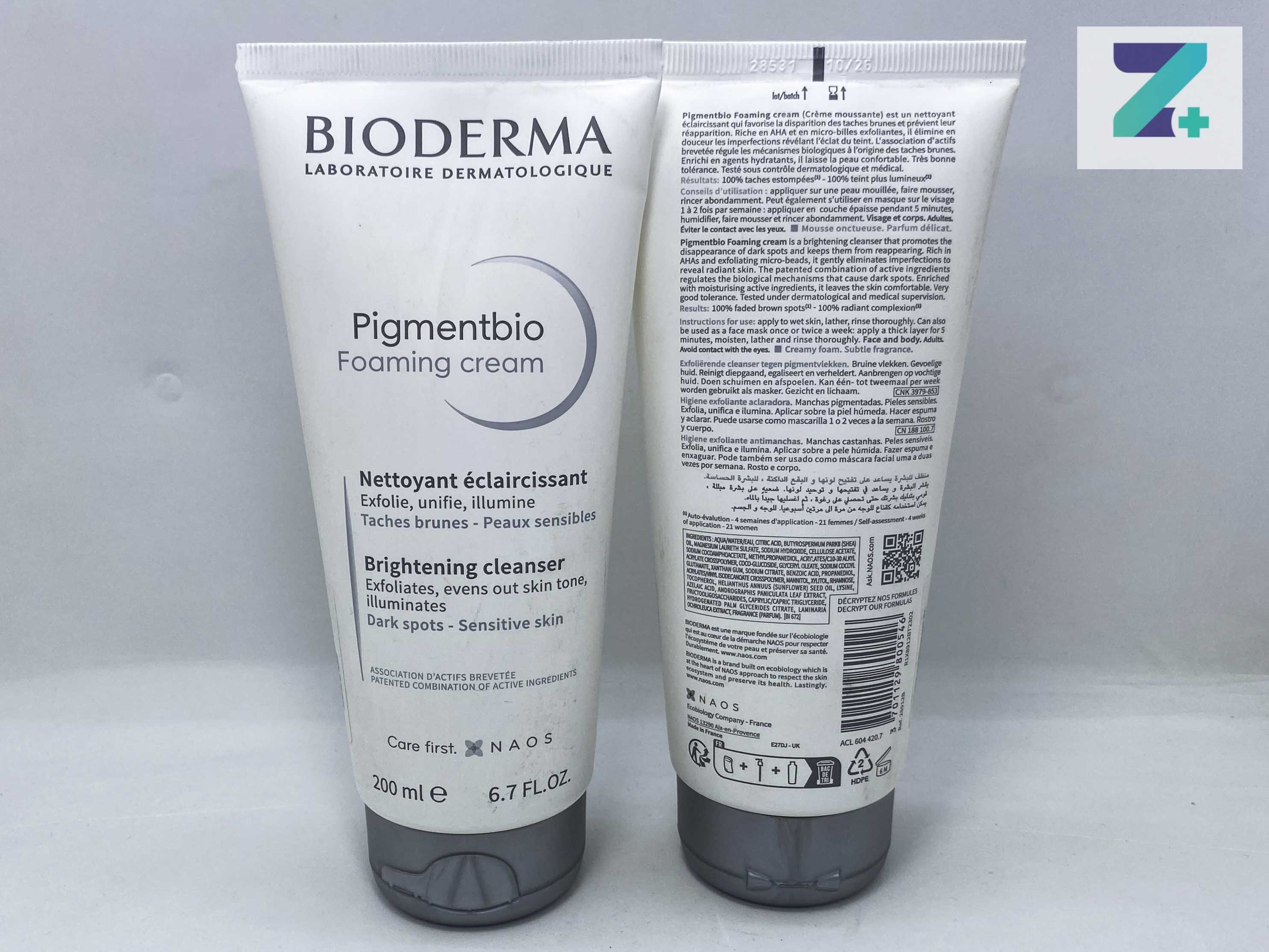 BIODERMA PIGMENTBIO FOAMING CREAM