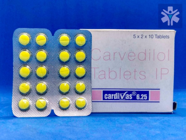 CARDIVAS 6.25MG