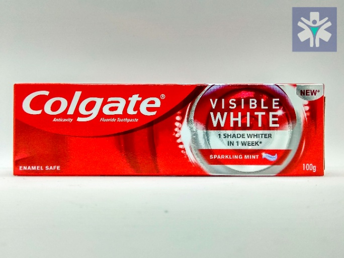 COLGATE VISIBLE WHITE TOOTHPASTE