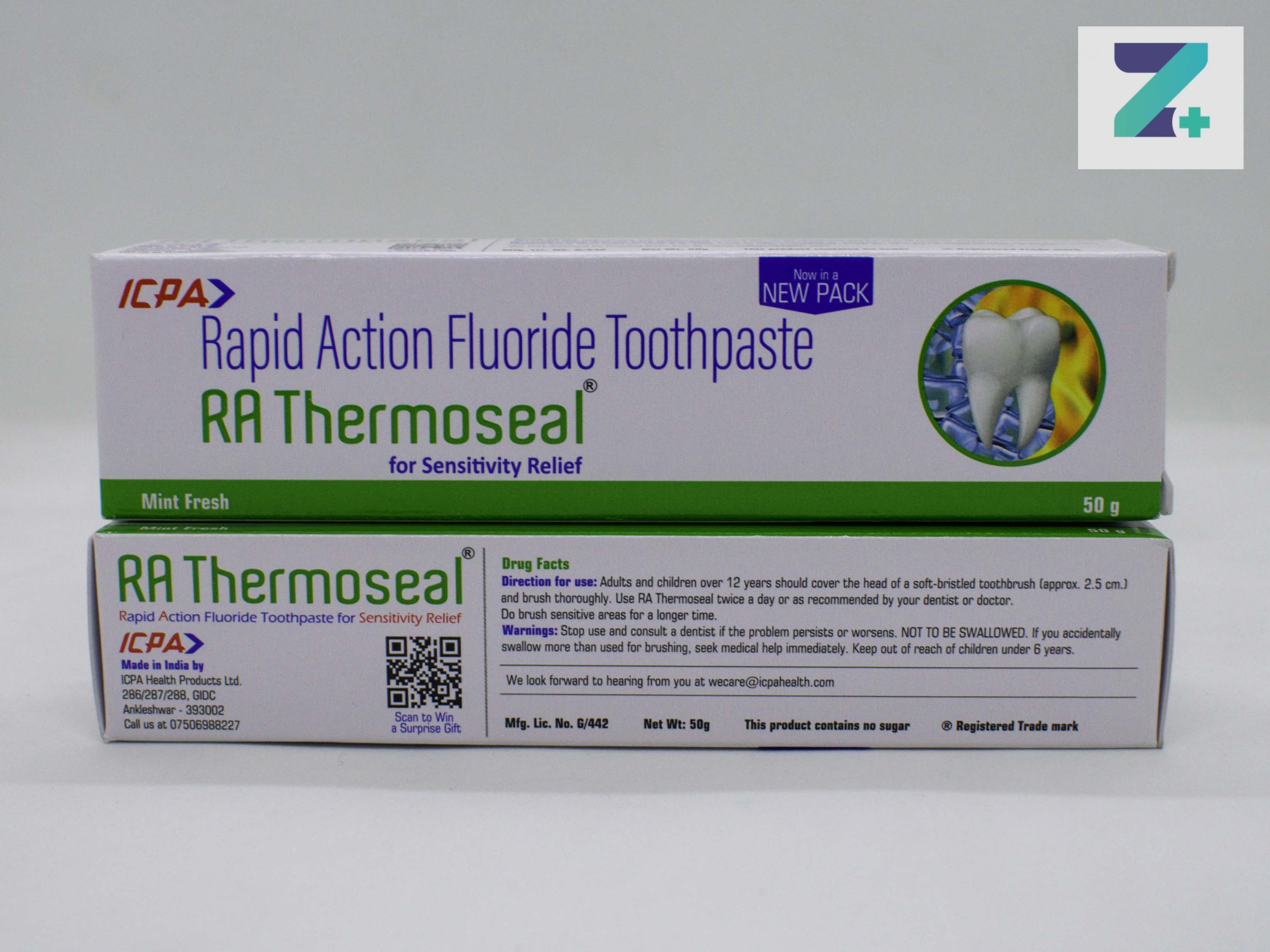 RA THERMOSEAL TOOTHPASTE