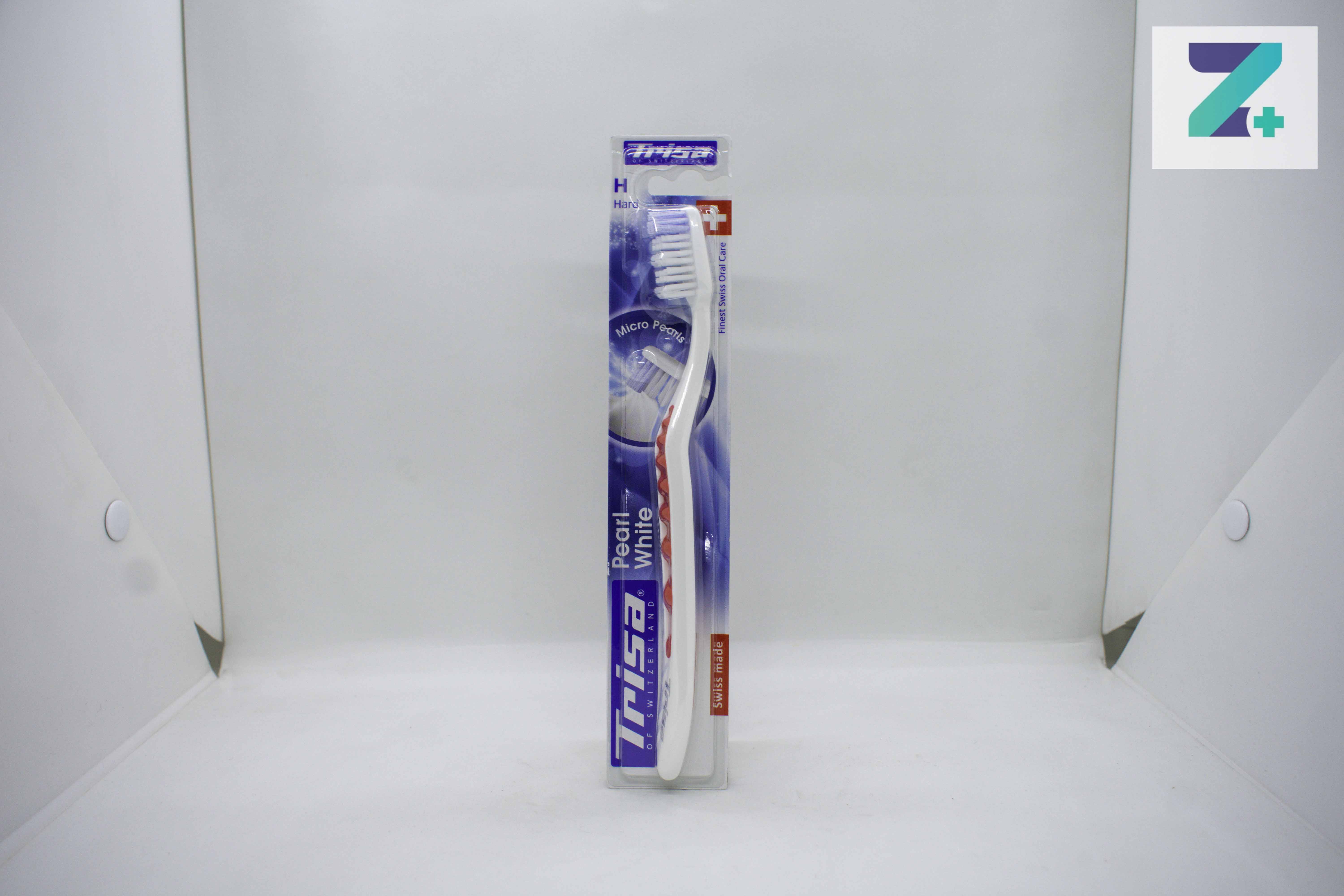 TRISA PEARL WHITE (HARD) TOOTHBRUSH