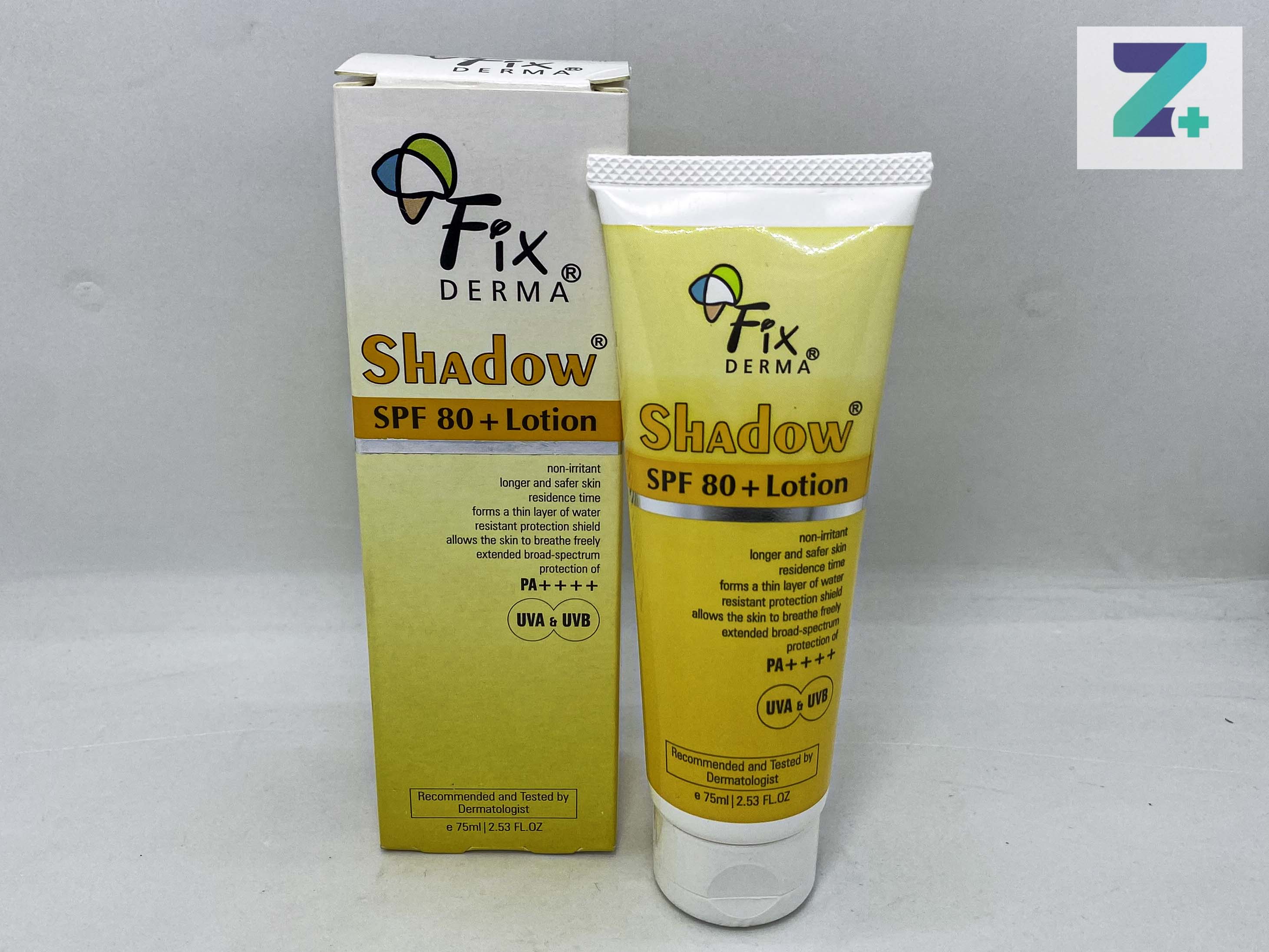 FIX DERMA SHADOW SPF 80+ SUNSCREEN