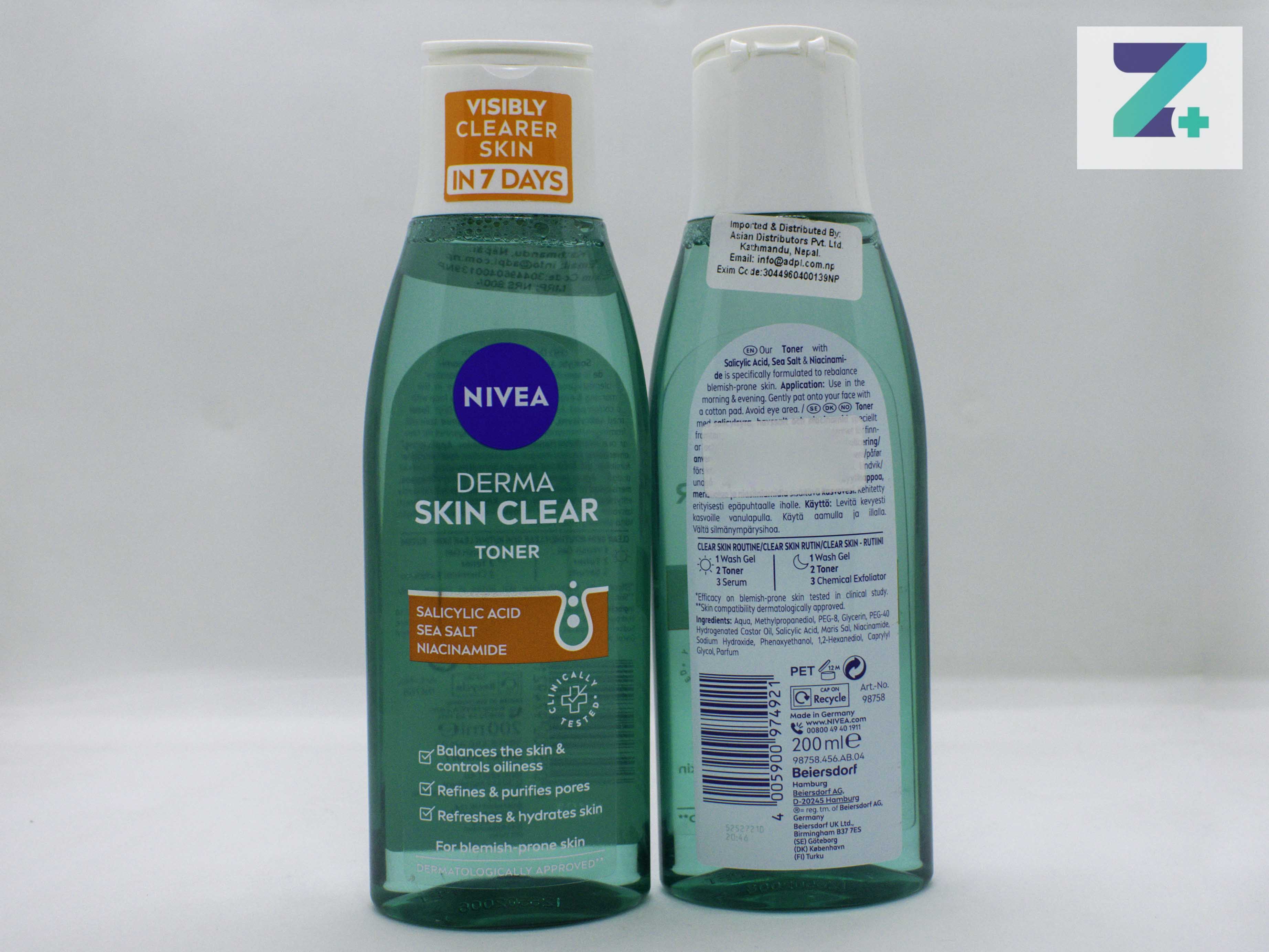 NIVEA DERMA SKIN CLEAR TONER