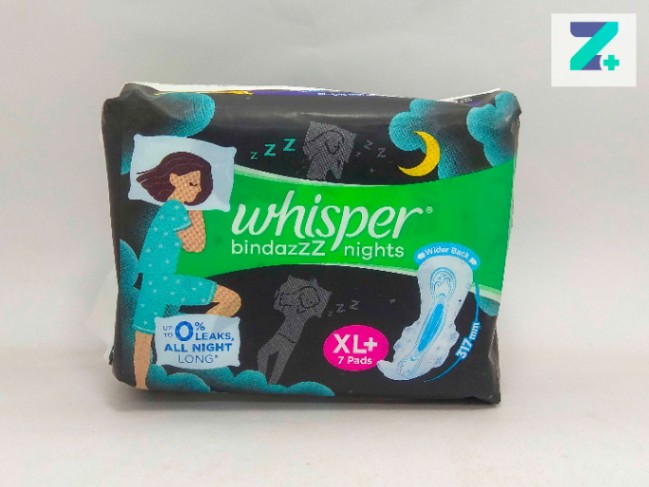 WHISPER ULTRA BINDAZZZ NIGHT XXL+